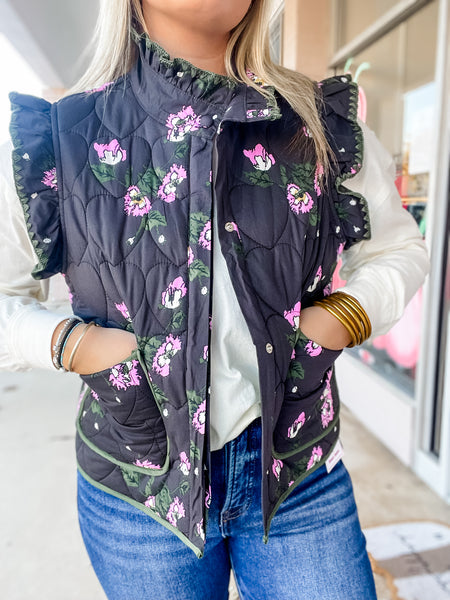 Meadow Heart Quilted Vest