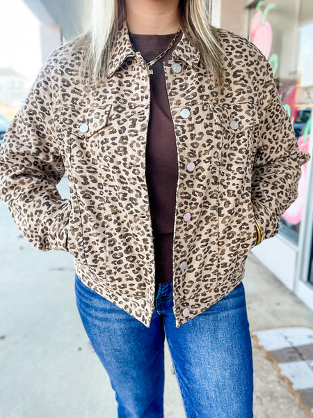 Wild Grace Leopard Jacket
