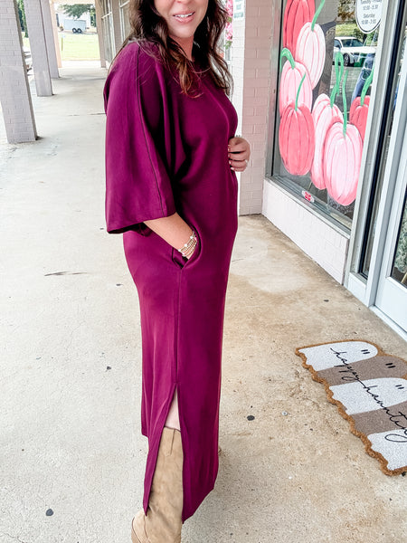 Ease Plum Moments Dress
