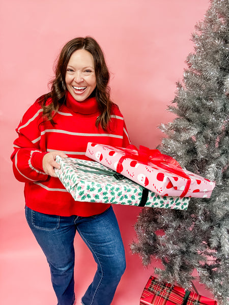 Candy Cane Lane Sweater