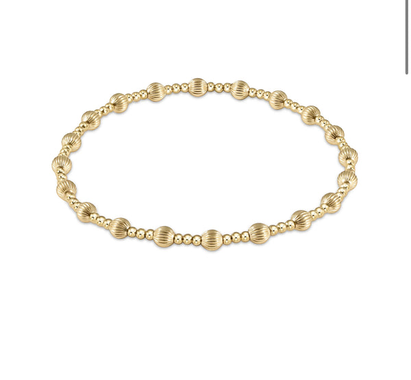 Enewton Dignity Sincerity 4mm Bracelet: Gold