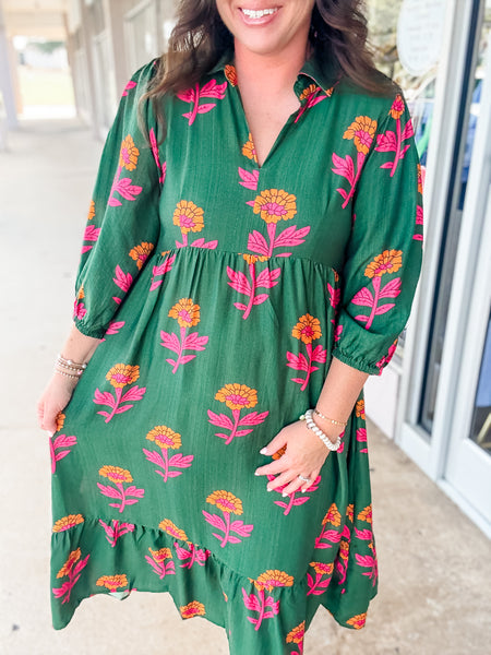 Marigold Meadow Dress