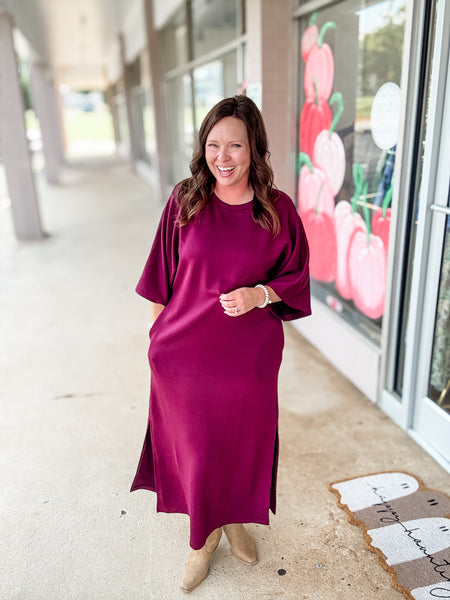 Ease Plum Moments Dress