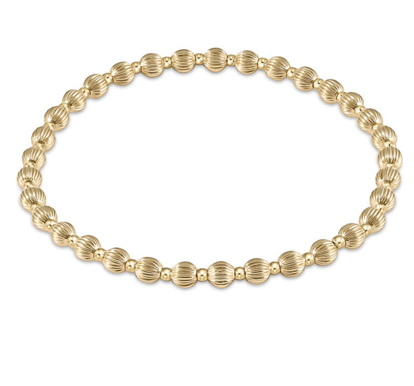 Enewton Dignity Grateful 4mm Bracelet: Gold