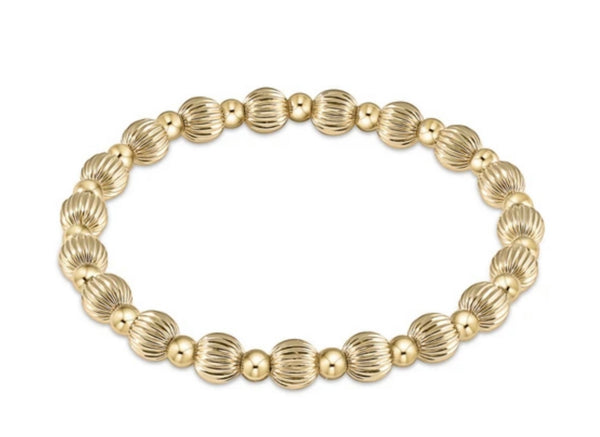 Enewton Dignity Grateful 6mm Bracelet: Gold