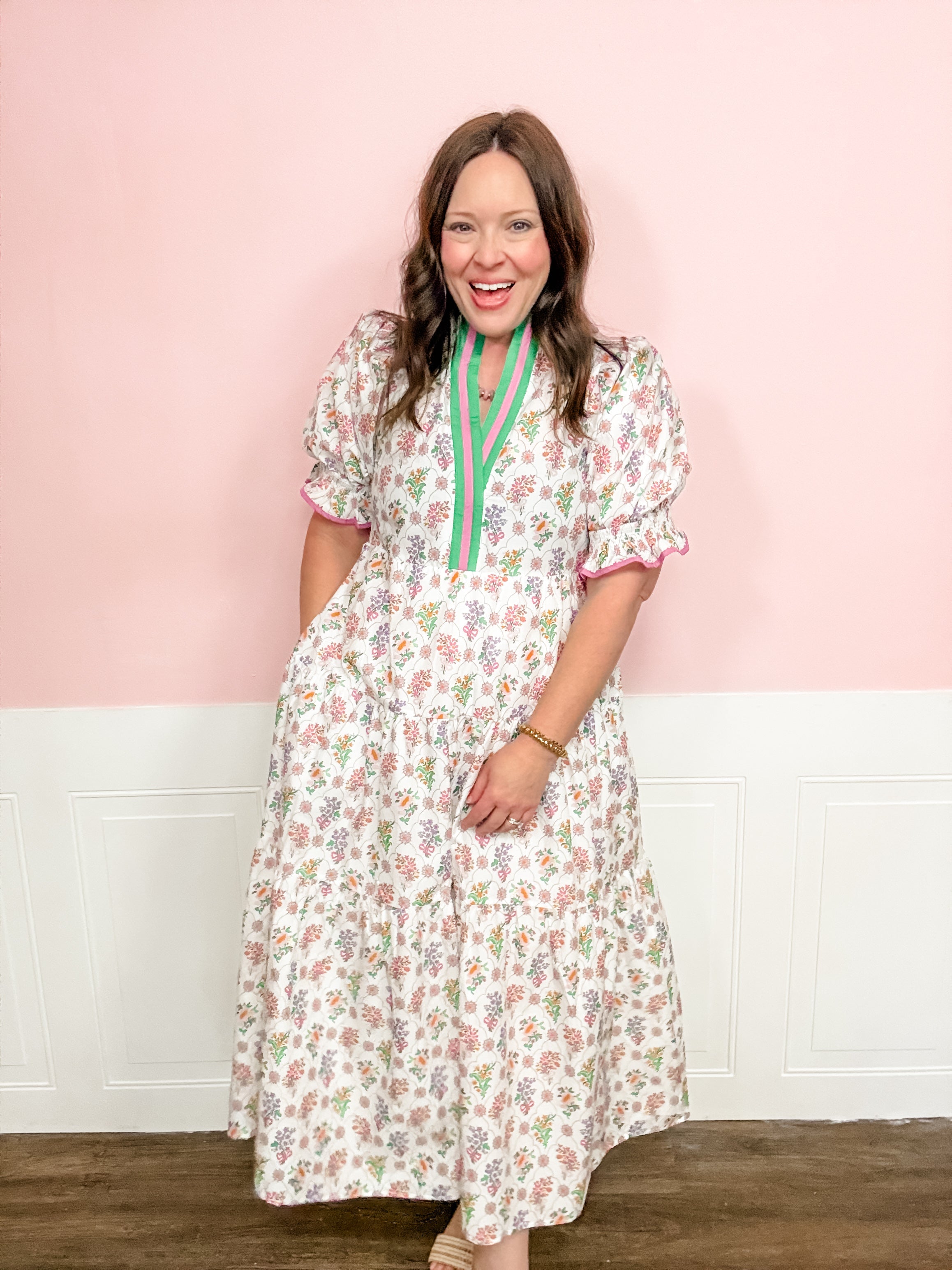 chinese dress ladies Wildflower Tea Party Dress – Just a Small Town Girl