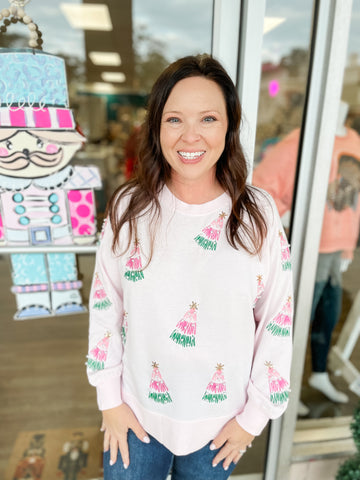 Rock Around the Christmas Tree Sweatshirt:  Michelle McDowell