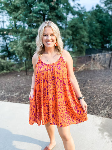 Clemson Tiger Swing Dress