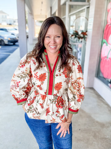 Harvest Bloom Blouse