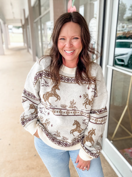 Wild Mustang Sweater