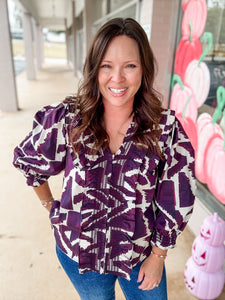Crimson Canyon Blouse