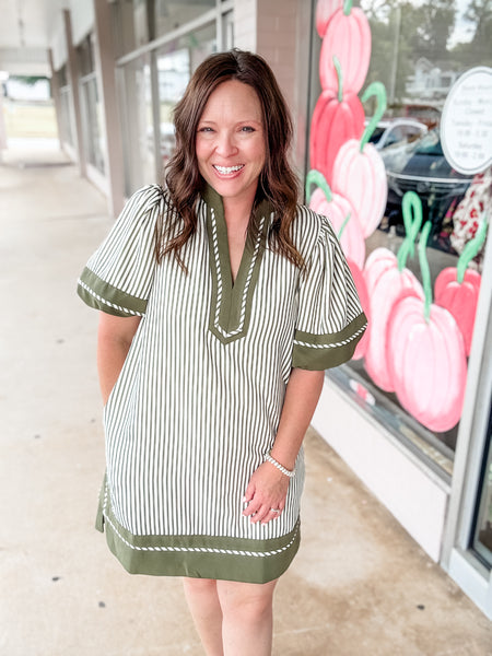 Meadow Stripe Dress