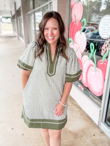Meadow Stripe Dress