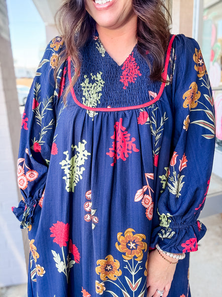 Midnight Garden Dress