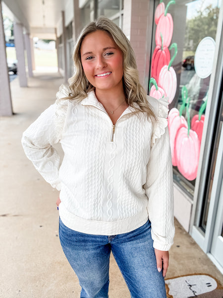 Frosted Charm Half-Zip