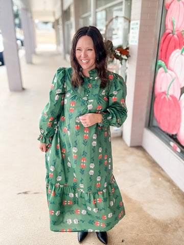 Meadow Bloom Maxi Dress