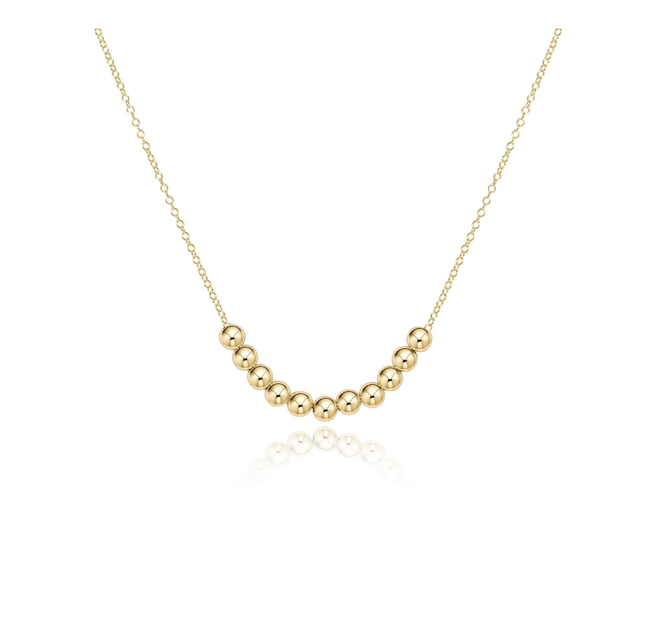 Enewton 16” Classic Gold Beaded Bliss Necklace