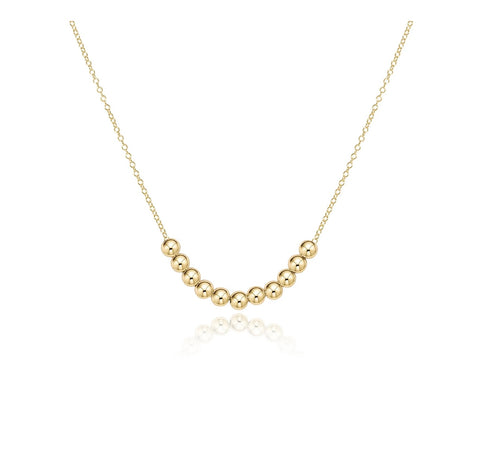 Enewton 16” Classic Gold Beaded Bliss Necklace