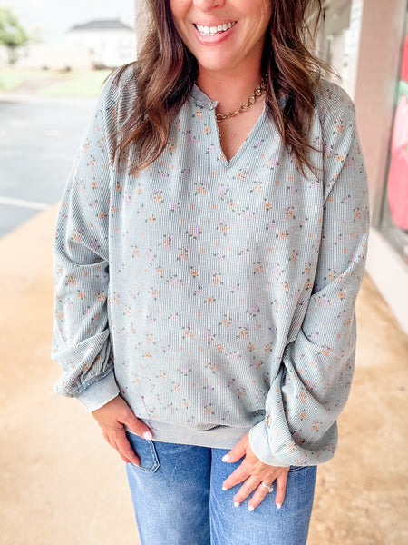 Bluebell Waffle Top