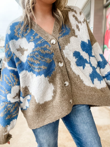 Bluebell Bloom Cardigan