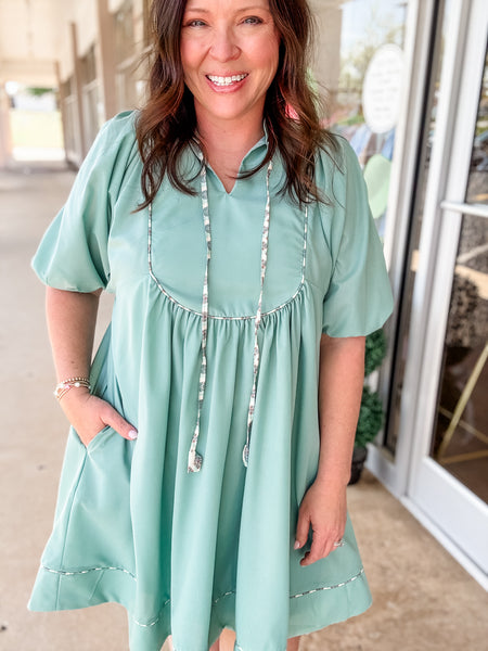 Sage Dress