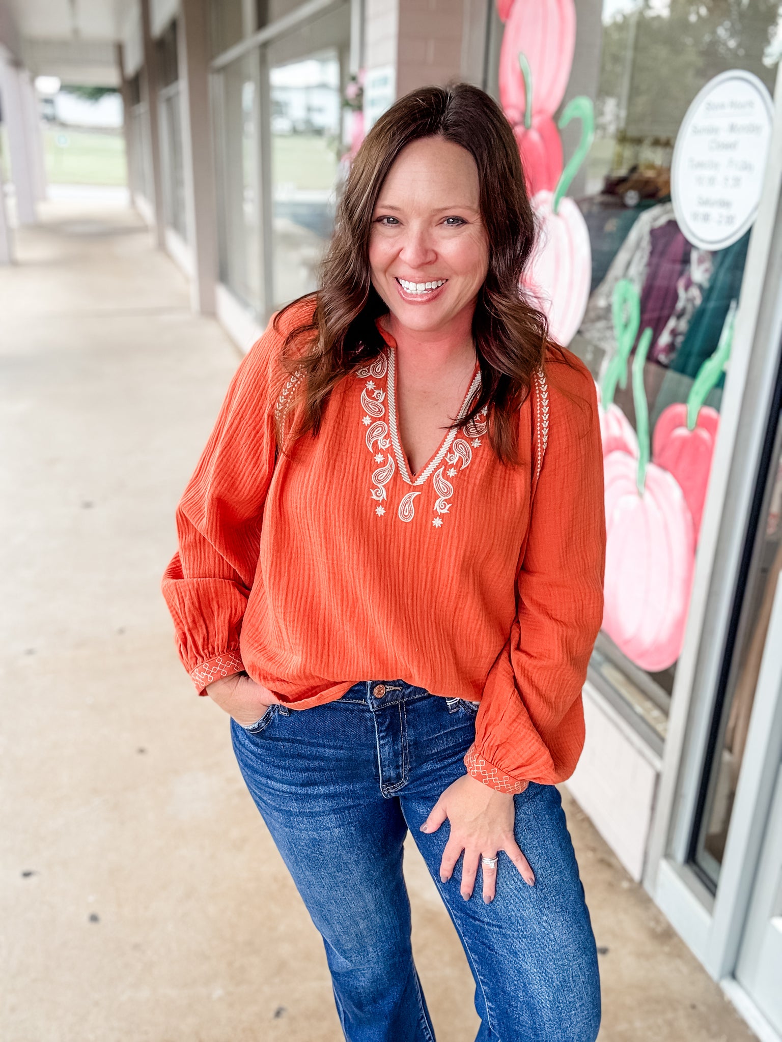 Harvest Ember Blouse