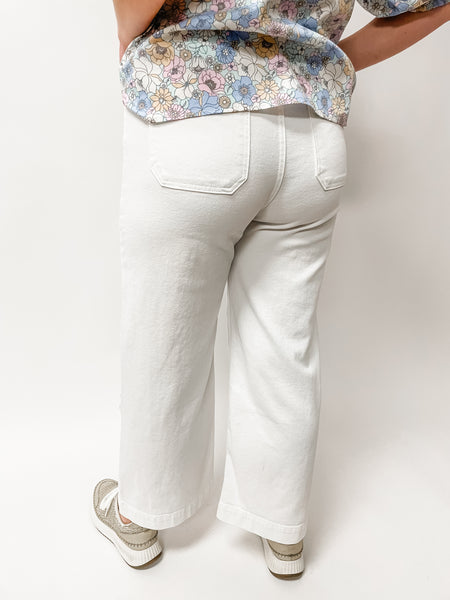 JBD:  white utility pant