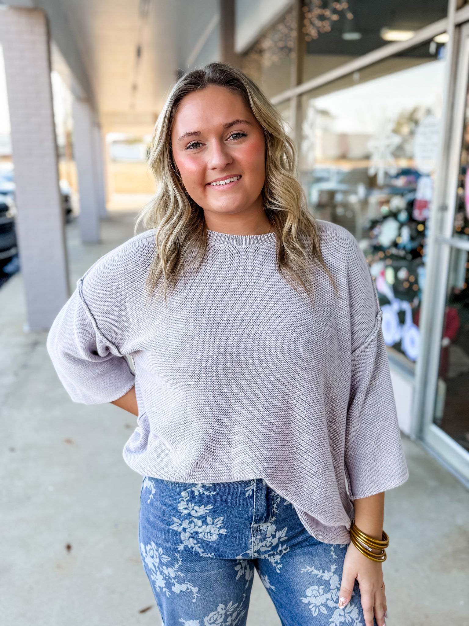 Soft Breeze Knit Pullover