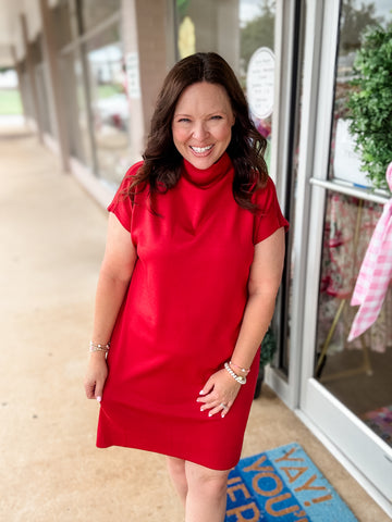 Red Mock Dress