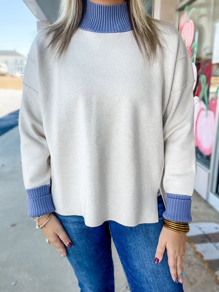Frosted Layers Sweater
