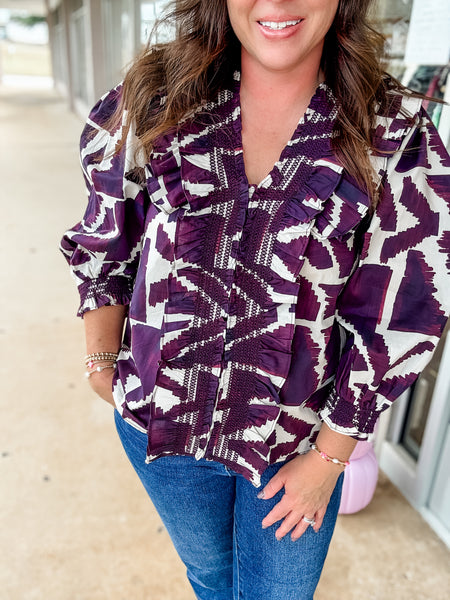 Crimson Canyon Blouse