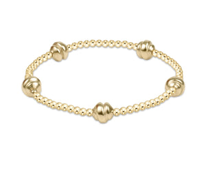 Enewton Admire Small Gold 2.5mm Bracelet- Gold