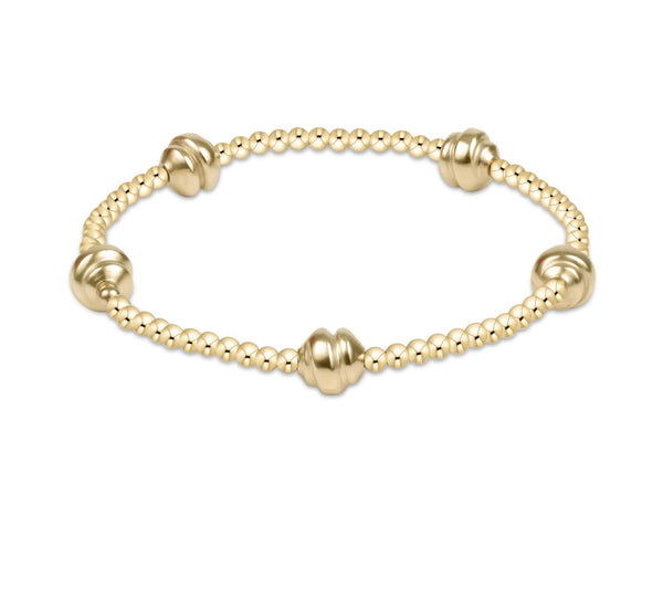 Enewton Admire Small Gold 2.5mm Bracelet- Gold
