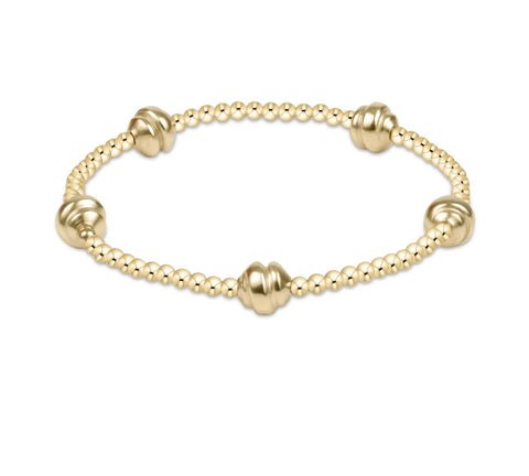 Enewton Admire Small Gold 2.5mm Bracelet- Gold