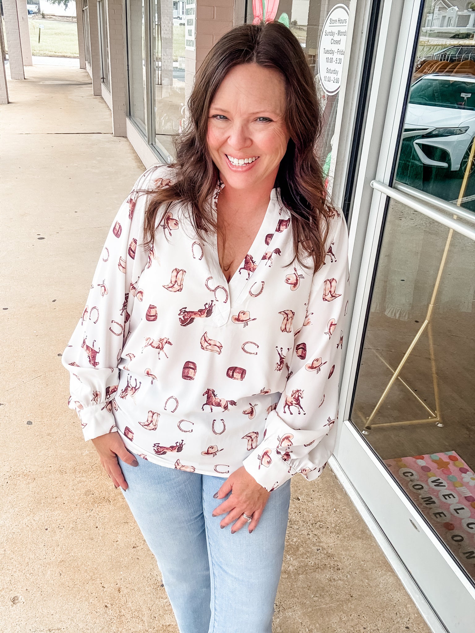 Rodeo Days Blouse