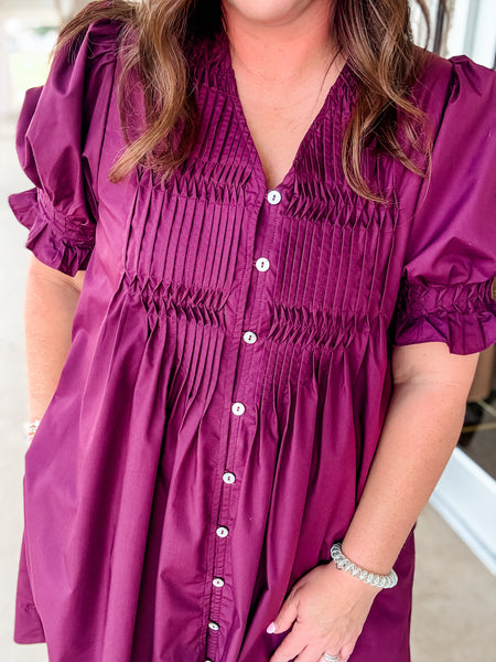 Harper Berry Blush Dress