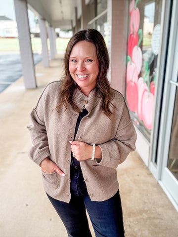 Cozy Luxe Button Up Cardigan
