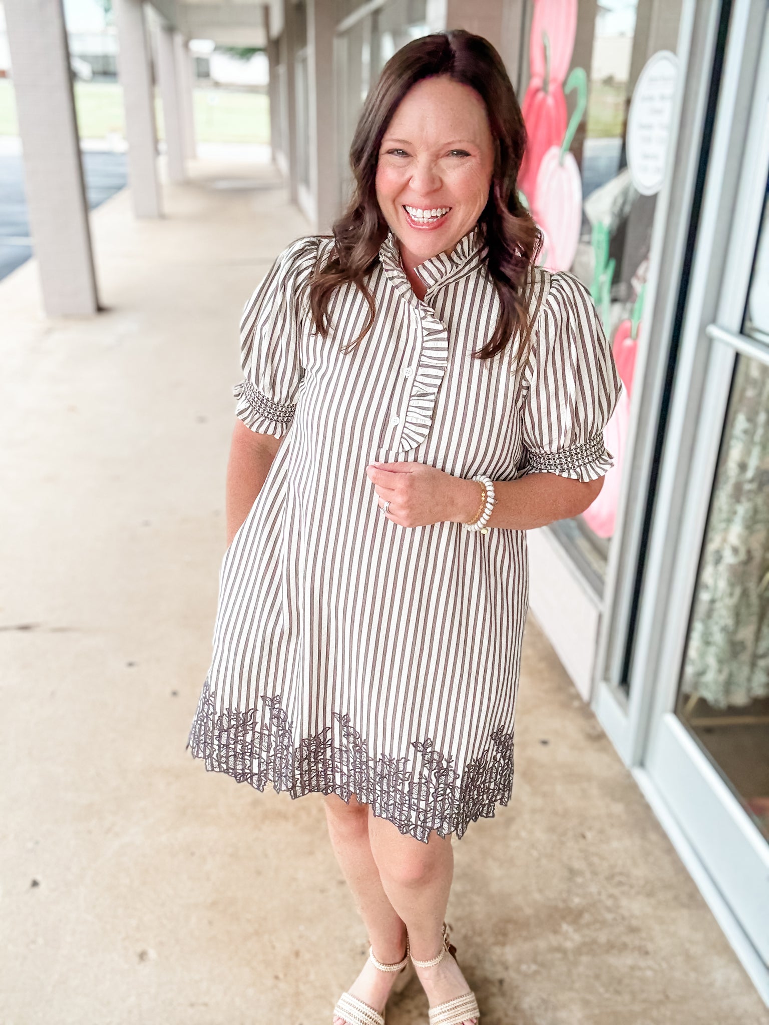 Harper Grace Striped Dress