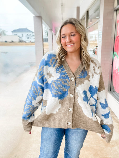 Bluebell Bloom Cardigan
