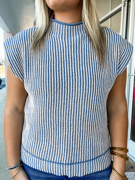 Coastal Breeze Knit Top