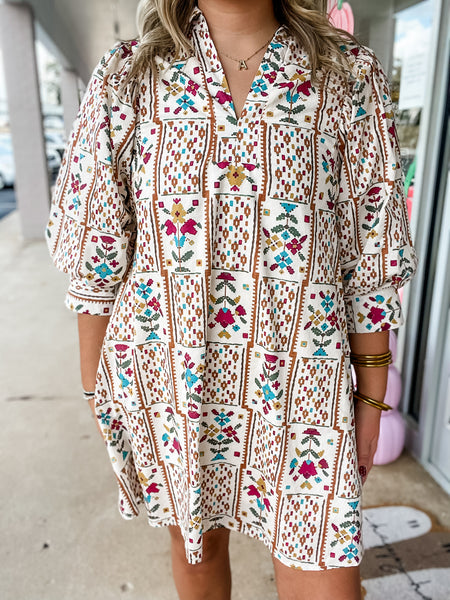 Meadow Mosaic Dress