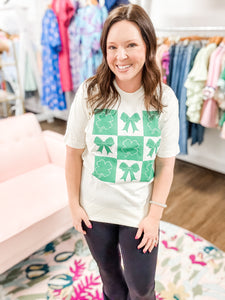 Shamrock Bow Tee