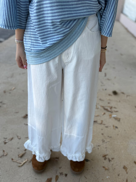 Sugar Cotton Ruffle Crops