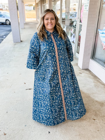 Meadow Lane Midi Dress: Plus Size