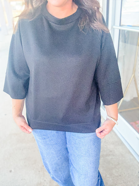Black The Everyday Ease Top