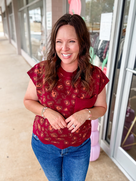 Wild Ember Pocket Sweater