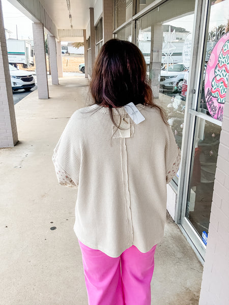 Prairie Bloom Waffle Top