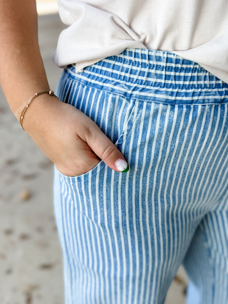 Shoreline Comfort Stripe Pants