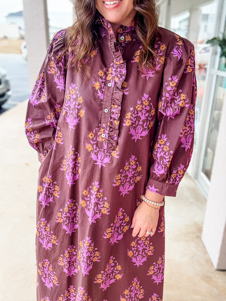 Wild Berry Bloom Dress