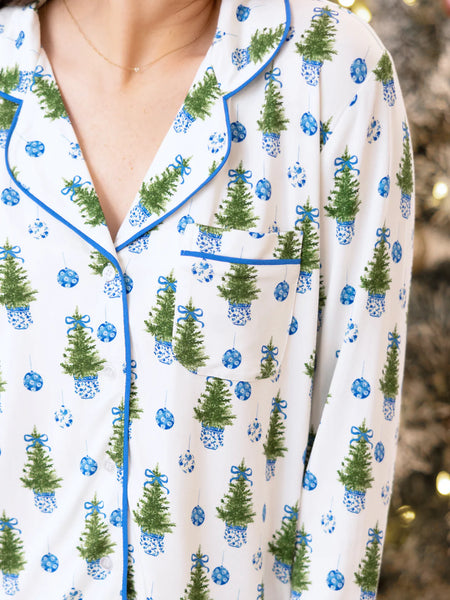 Chinoise Tree Pajamas